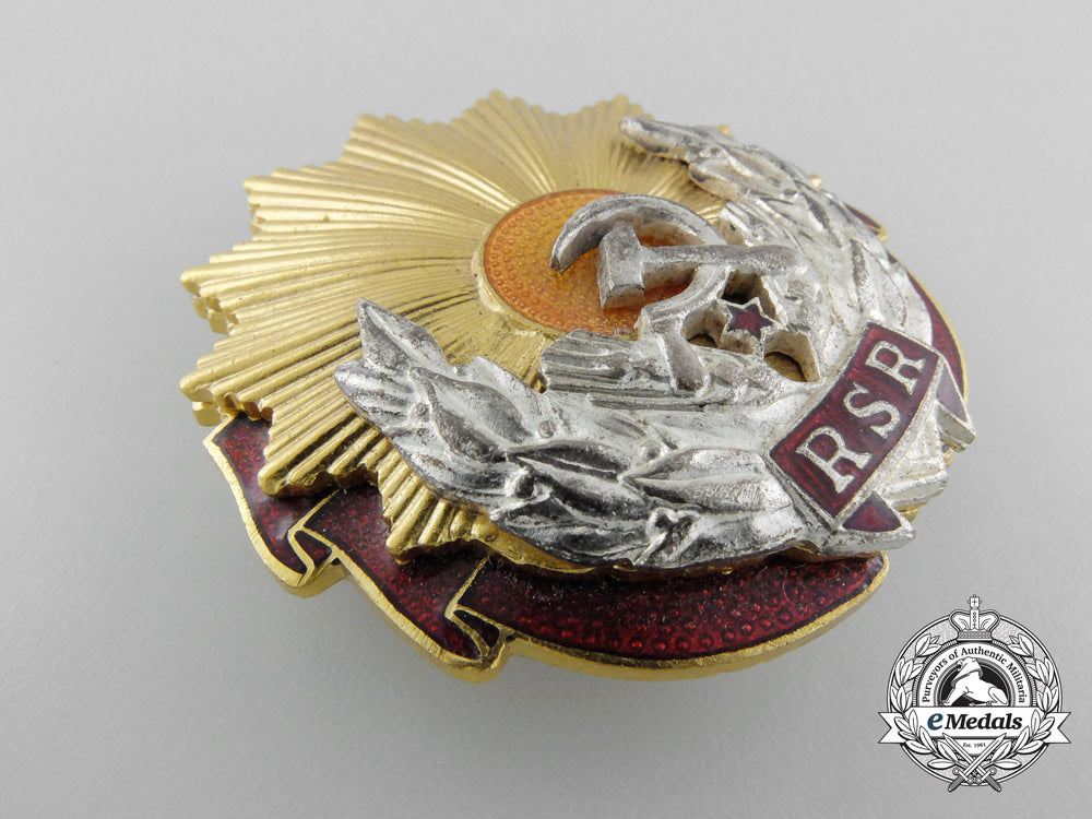 a_socialist_romanian_order_of_labour;_second_class_b_0423