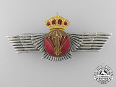 A Spanish Air Force Parachute Instructor's Wings