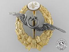 A Superb First War Turkish Pilot’s Badge; German Made