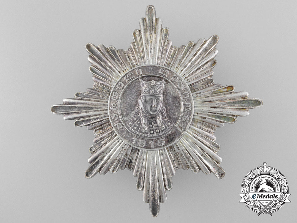 a_georgian_order_of_queen_tamara;_third_class_breast_star_b_0576