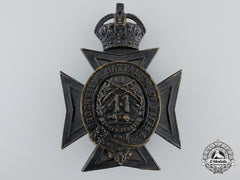 A Victorian 41St Brockville Battalion Of Rifles Helmet Plate, C. 1882