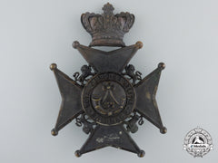 Canada. A Victorian 37Th Haldimand Battalion Of Rifles Helmet Plate, C.1880