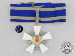 A Chinese Order Of The Double Dragon; 2Nd Class Grade I Neck Badge C.1900