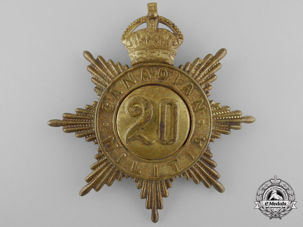 a20_th_regiment(_haldimand_rifles)_canadian_militia_helmet_plate_c.1908_b_106