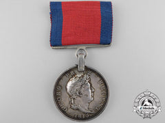 An 1815 Hannover Waterloo Medal To The Landwehr Bat. Hoya