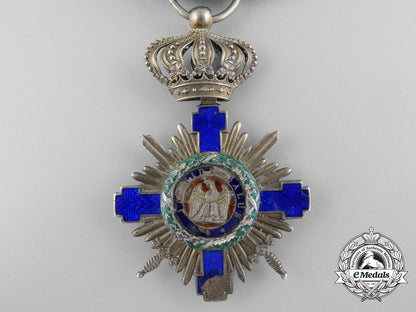 an_order_of_the_star_of_romania;_officer_with_crossed_swords_b_1246