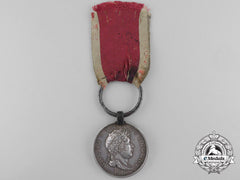 An 1815 Hanoverian Waterloo Medal To The Husaren-Regiment Herzog Von Cumberland