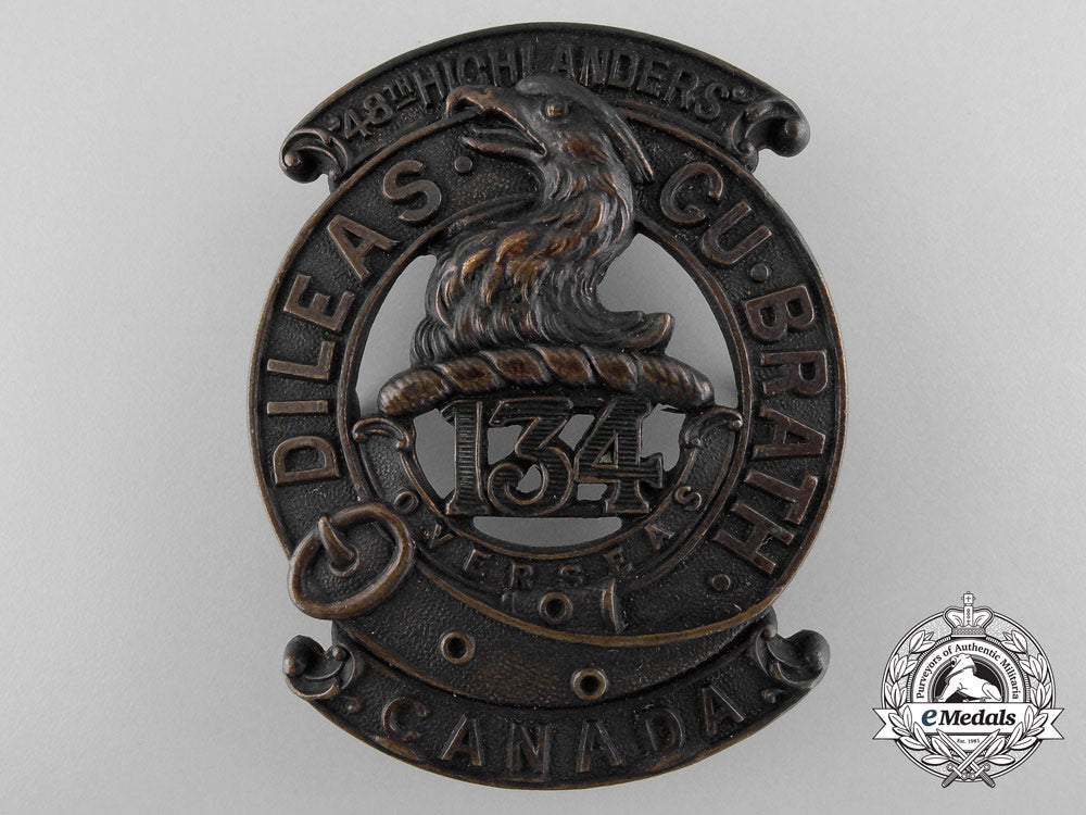 a_first_war134_th_infantry_battalion"48_th_highlanders"_glengarry_badge_b_1607