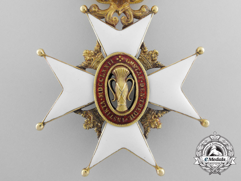 sweden,_kingdom._an_order_of_vasa_in_gold,_grand_cross_badge_b_1764_1_1