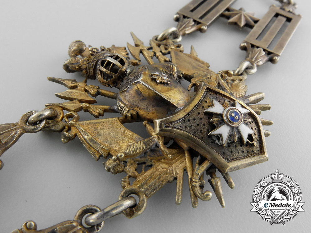 vatican._a_combined_order_of_st._sylvester_and_golden_spur,_collar,_c.1880_b_1778_1