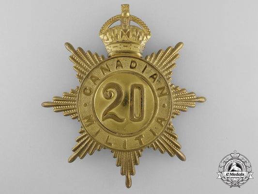 a20_th_regiment(_haldimand_rifles)_canadian_militia_helmet_plate_c.1908_b_179