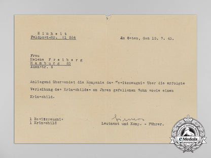 a_group_of_award_documents,_photos,_letters,_schützen13./_i._r.401_b_1966