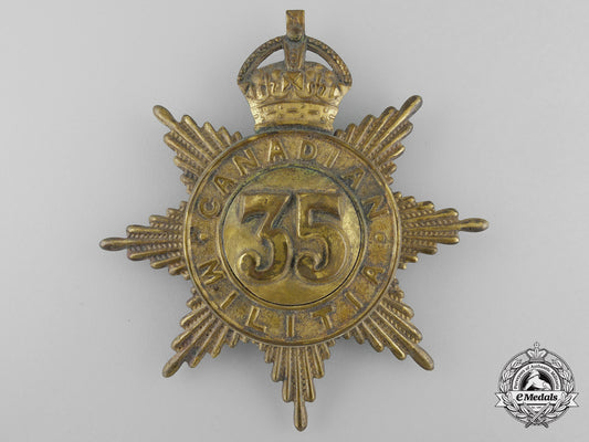 a35_th_regiment(_simcoe_foresters)_canadian_militia_helmet_plate_c.1908_b_197