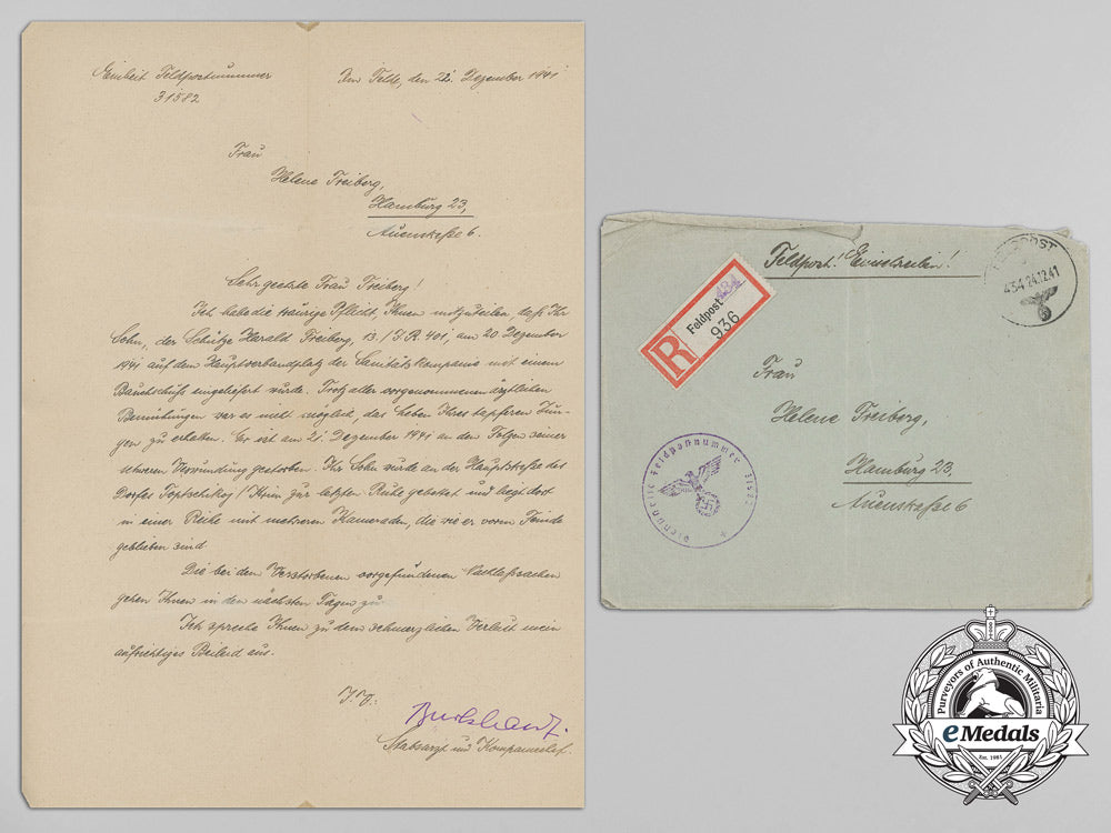 a_group_of_award_documents,_photos,_letters,_schützen13./_i._r.401_b_1973