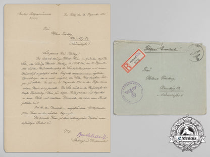 a_group_of_award_documents,_photos,_letters,_schützen13./_i._r.401_b_1973