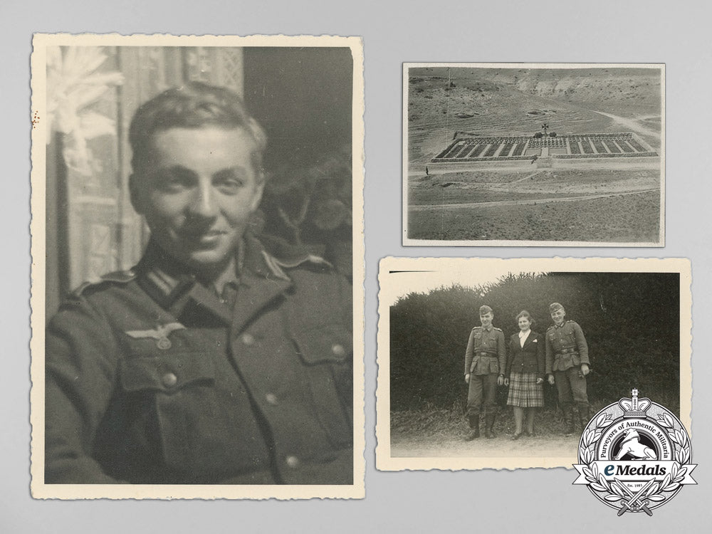a_group_of_award_documents,_photos,_letters,_schützen13./_i._r.401_b_1976
