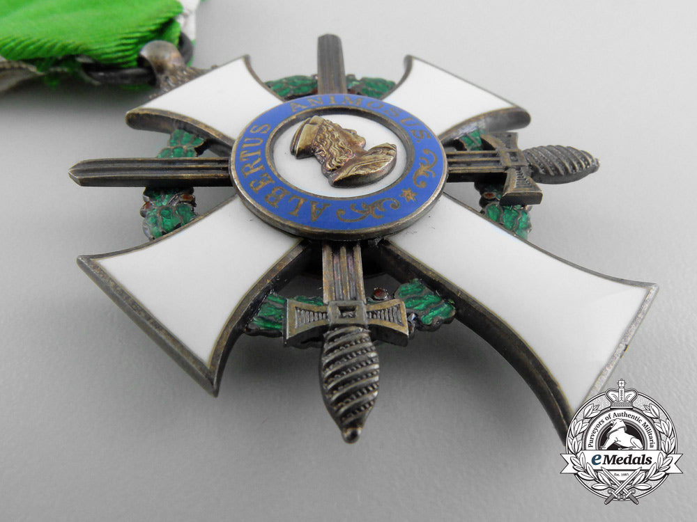 a_saxon_order_of_albert_with_swords;_knight_first_class1914-1918_by_g.a._scharffenberg_b_2027