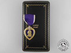 An American Purple Heart To Private First Class Keith E. Meier; United States Marine Corps