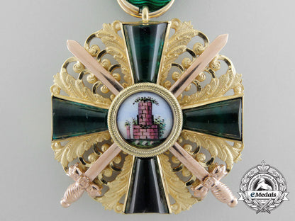 an_order_of_zhringen_lion_of_baden;_knight_first_class_in_gold_b_2260