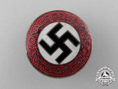 Germany, Nsdap. A Party Member’s Badge By  Karl Wurster