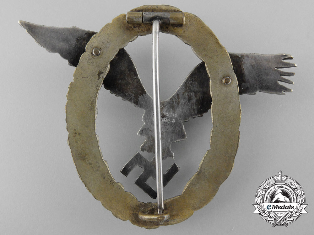 a_combined_luftwaffe_pilot's&_observers_badge_by_c.e._juncker_b_2335