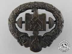 Germany, Third Reich. A Heavy Athletics Sports Badge; Second Model
