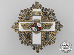 Spain, Fascist State. An Order Of Aeronautical Merit; Iii Class Cross With White Distinction
