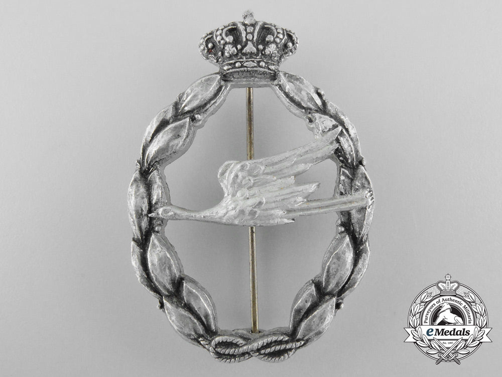 an_italian_regia_aeronautica_rescue_qualification_badge,_silver_grade_b_2521