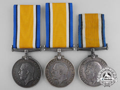 Three British War Medals