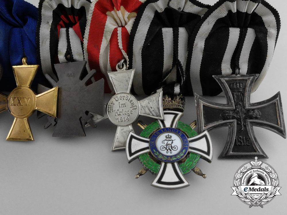 a_fine_german_first&_second_war_medal_bat_with_order_of_the_white_elephant_b_2597