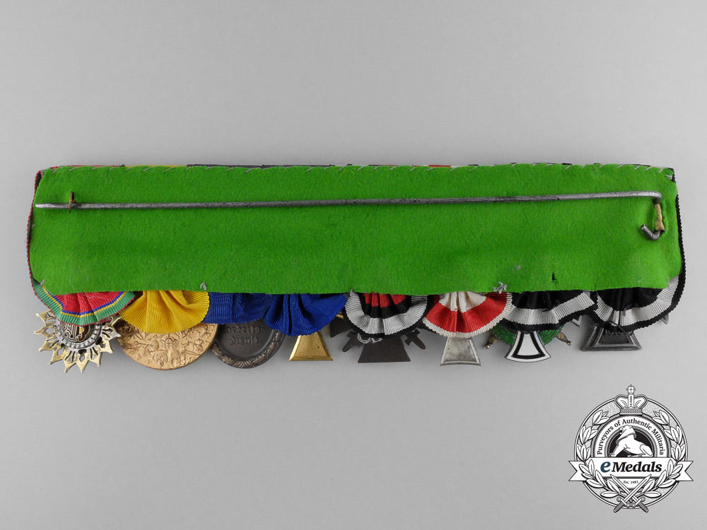 a_fine_german_first&_second_war_medal_bat_with_order_of_the_white_elephant_b_2598