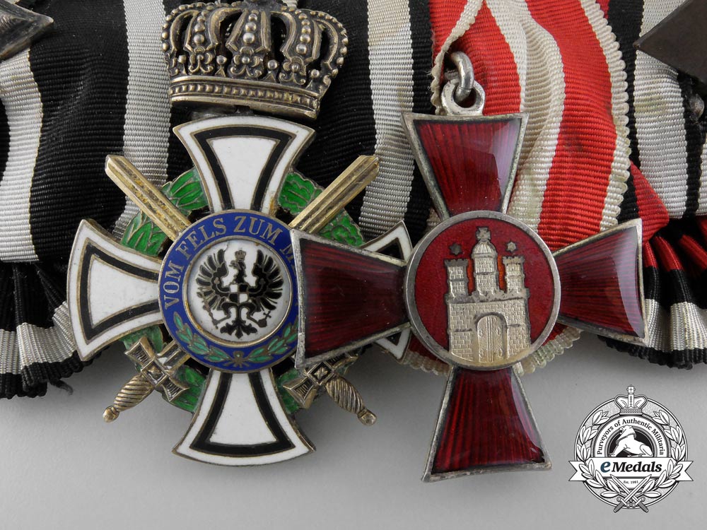 a_fine_german_first&_second_war_medal_bat_with_order_of_the_white_elephant_b_2599