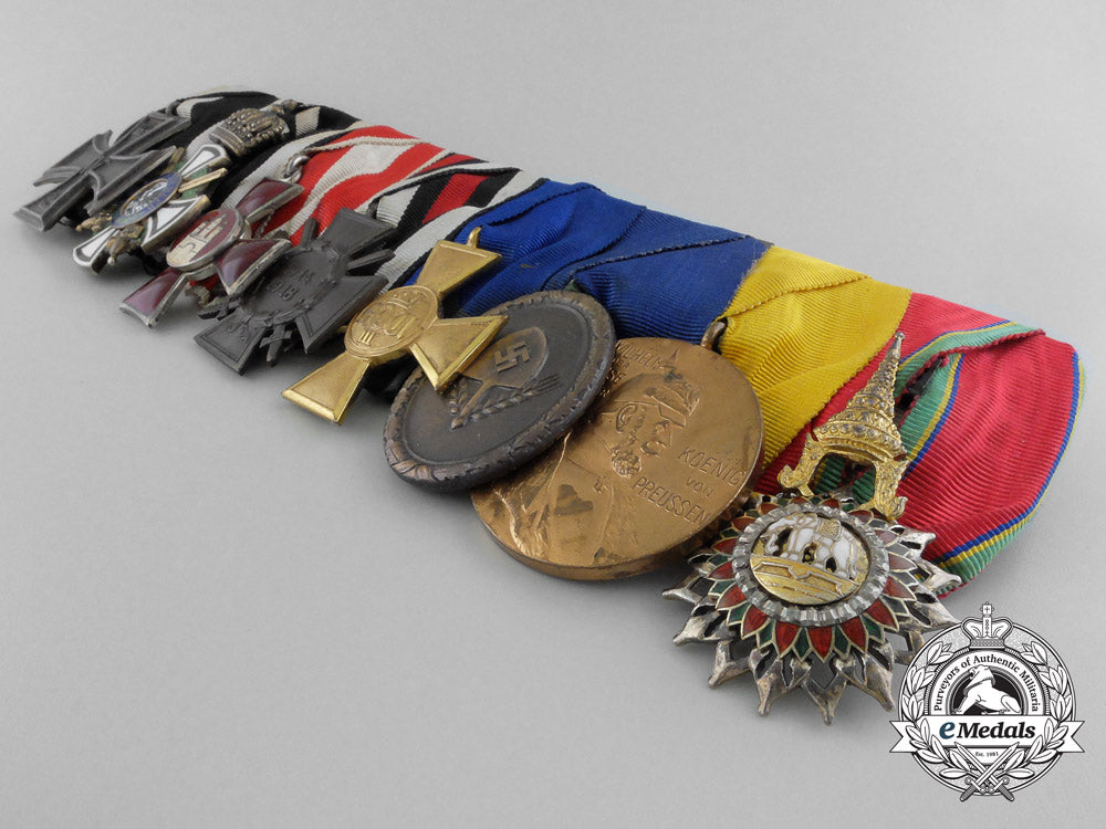 a_fine_german_first&_second_war_medal_bat_with_order_of_the_white_elephant_b_2604