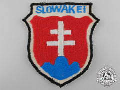 A Second War Slovakian Army Volunteer Sleeve Shield