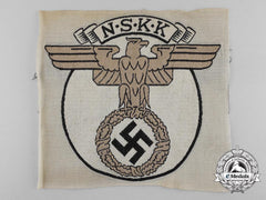 A Scarce Nskk (German National Socialist Motor Corps) Sport Shirt Insignia