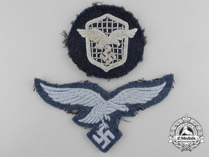 two_luftwaffe_uniform-_worn_embroidered_insignia_b_2906