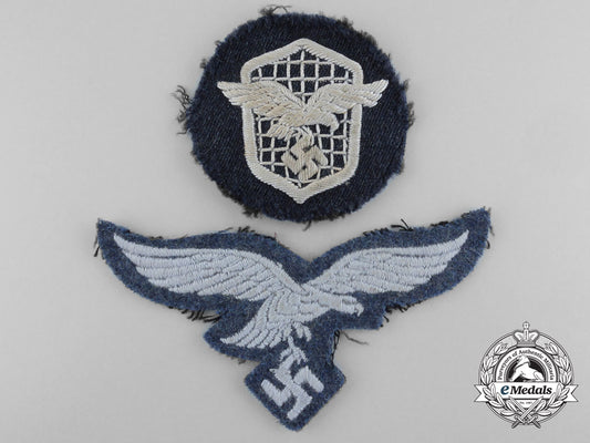 two_luftwaffe_uniform-_worn_embroidered_insignia_b_2906