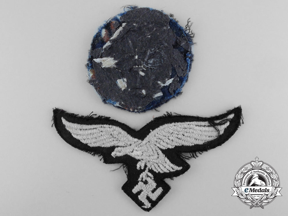 two_luftwaffe_uniform-_worn_embroidered_insignia_b_2907