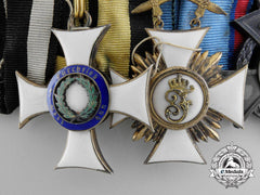 A Fine First War Württemberg Officer’s Medal Bar