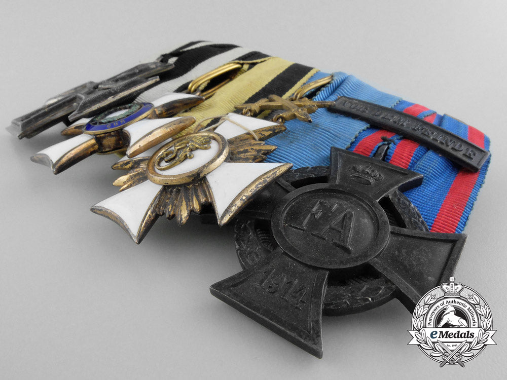 a_fine_first_war_württemberg_officer’s_medal_bar_b_2949