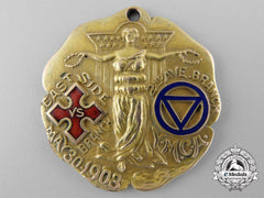 A 1908 Ymca East Side Vs. 2Nd Avenue Branches Sport Medal