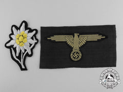 Two German Ss Insignia