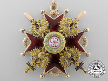 a_russian_imperial_order_of_st._stanislaus_in_gold;3_rd_class_by_albert_keibel_b_3046