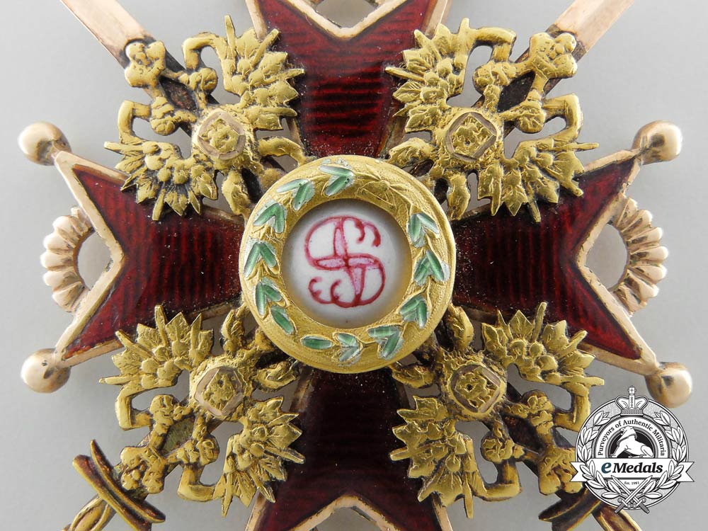 a_russian_imperial_order_of_st._stanislaus_in_gold;3_rd_class_by_albert_keibel_b_3047