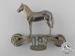 A 19Th Edmonton Fusiliers Officer's Cap Badge,