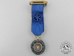 Cuba, Republic. A Miniature Order Of Carlos Manual Cespedes