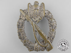 A Silver Grade Infantry Badge In Tombac