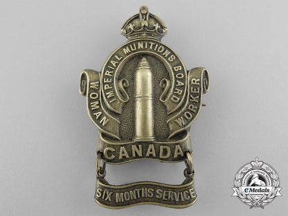 a_first_war_canadian_imperial_munitions_board_woman_worker_with_six_months_service_bar_b_3494