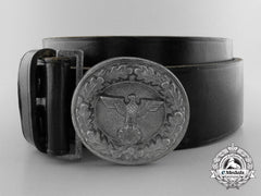 A German National Forestry Service Official's Belt With Buckle