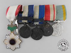 Japan, Empire. A Sea Disaster Rescue Medal Bar, C.1935